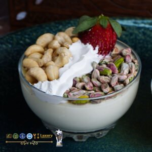 Extra glass pudding