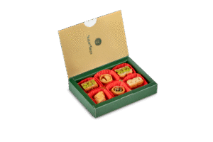 Assorted baklava, six pieces