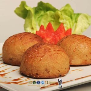 1 Cooked Stuffed Meatball