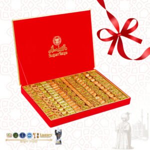 Assorted Baklava in a velvet box 600 g