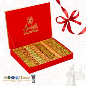 Assorted Baklava in a velvet box 800 g