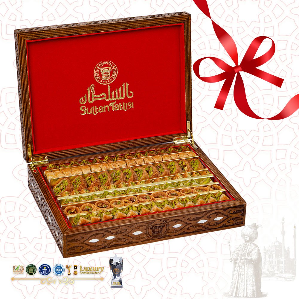 حلو عربي علبة موزاييك صغيرة