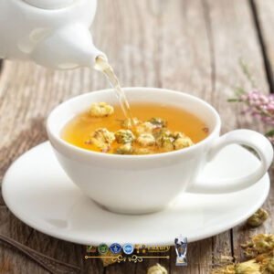 A cup of herbs
