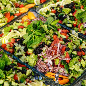 Fattoush plate