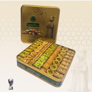 Mixed baklava with walnuts, pistachios, and cashews, 1 kg